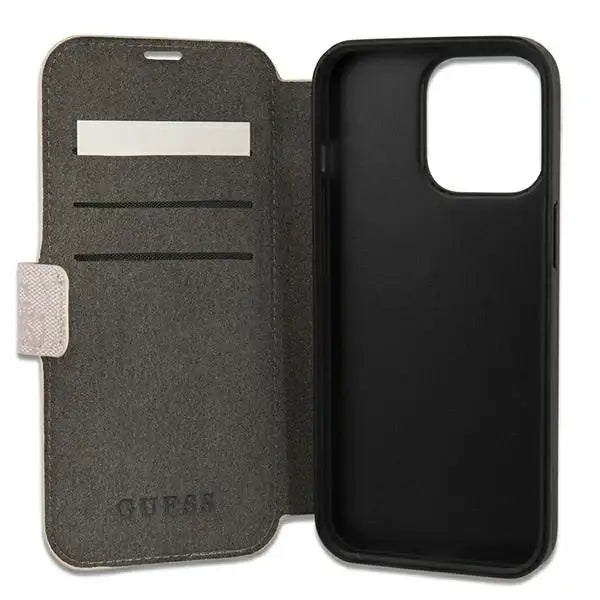 Guess GUBKP13L4GMGPI iPhone 13 Pro / 13 6.1’’ pink/pink book 4G Big Metal Logo - Cell phone cases and covers<<<HurtelXML