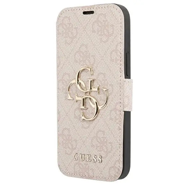 Guess GUBKP13L4GMGPI iPhone 13 Pro / 13 6.1’’ pink/pink book 4G Big Metal Logo - Cell phone cases and covers<<<HurtelXML