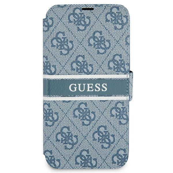 Guess GUBKP13S4GDBL iPhone 13 mini 5.4’’ blue/blue book 4G Stripe - Cell phone cases and covers<<<HurtelXML