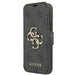 Guess GUBKP13X4GMGGR iPhone 13 Pro Max 6.7’’ gray/gray book 4G Big Metal Logo - Cell phone cases and covers<<<HurtelXML