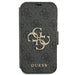 Guess GUBKP13X4GMGGR iPhone 13 Pro Max 6.7’’ gray/gray book 4G Big Metal Logo - Cell phone cases and covers<<<HurtelXML