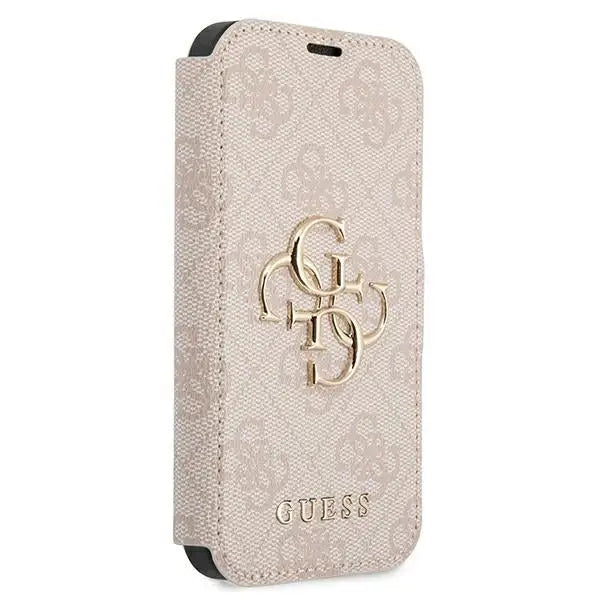 Guess GUBKP13X4GMGPI iPhone 13 Pro Max 6.7’’ pink/pink book 4G Big Metal Logo - Cell phone cases and covers<<<HurtelXML