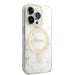 Guess GUBPP14LHMEACSH Case+ Charger Set iPhone 14 Pro 6.1’’ white/white hard case Marble MagSafe - Cell phone cases