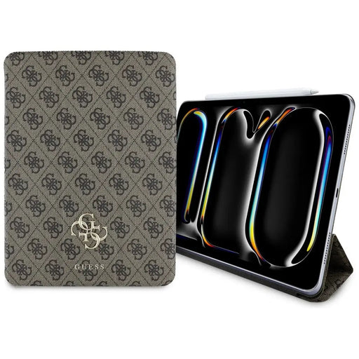 Guess GUFC11PM24PS4SGW iPad Pro 11’’ 2024 brown Magnetic 4G Big Logo - Cell phone cases and covers<<<HurtelXML