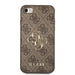 Guess GUHCI84GMGBR iPhone 7/8/SE 2020/2022 brown/brown hardcase 4G Big Metal Logo - Cell phone cases