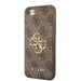 Guess GUHCI84GMGBR iPhone 7/8/SE 2020/2022 brown/brown hardcase 4G Big Metal Logo - Cell phone cases