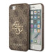 Guess GUHCI84GMGBR iPhone 7/8/SE 2020/2022 brown/brown hardcase 4G Big Metal Logo - Cell phone cases