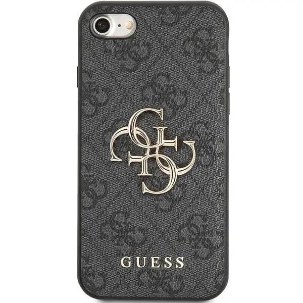 Guess GUHCI84GMGGR iPhone 7/8/SE 2020/ 2022 grey/grey hardcase 4G Big Metal Logo - Cell phone cases