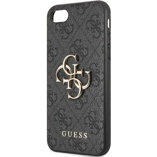 Guess GUHCI84GMGGR iPhone 7/8/SE 2020/ 2022 grey/grey hardcase 4G Big Metal Logo - Cell phone cases