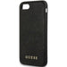 Guess GUHCI8PSASBBK iPhone 7/8 / SE 2020 / SE 2022 black/black Saffiano Strap - Cell phone cases and covers<<<HurtelXML
