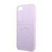 Guess GUHCI8PSASBPU iPhone 7/8 / SE 2020 / SE 2022 hardcase purple/purple Saffiano Hot Stamp & Metal Logo - Cell phone