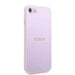 Guess GUHCI8PSASBPU iPhone 7/8 / SE 2020 / SE 2022 hardcase purple/purple Saffiano Hot Stamp & Metal Logo - Cell phone