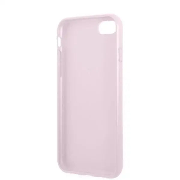 Guess GUHCI8PSASBPU iPhone 7/8 / SE 2020 / SE 2022 hardcase purple/purple Saffiano Hot Stamp & Metal Logo - Cell phone