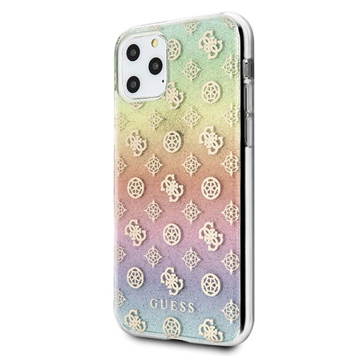 Guess GUHCN58PEOML iPhone 11 Pro multicolor hard case Iridescent 4G Peony - Cell phone cases and covers<<<HurtelXML