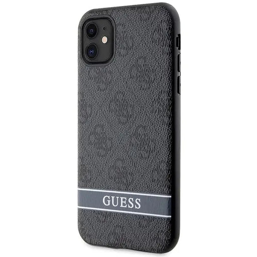 Guess GUHCN61P4SNK iPhone 11 / Xr grey/grey hardcase 4G Stripe - Cell phone cases and covers<<<HurtelXML