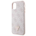 Guess GUHCN61P4TDSCPP Case for iPhone 11 / Xr - Pink Crossbody 4G Metal Logo - Cell phone cases and covers<<<HurtelXML