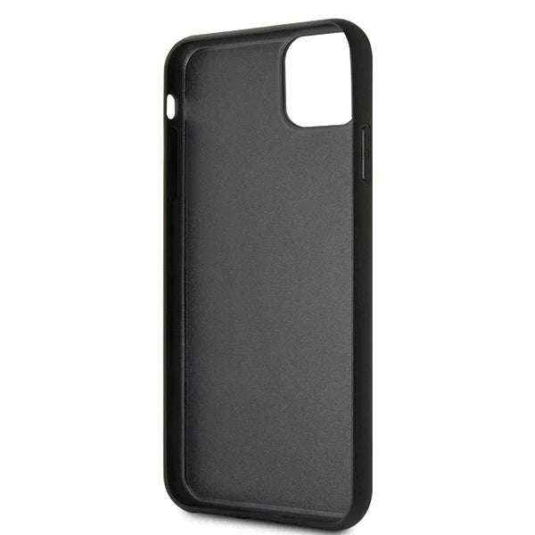 Guess GUHCN65LGMLBK iPhone 11 Pro Max black/black hard case Glitter Logo - Cell phone cases and covers<<<HurtelXML