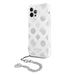 Guess GUHCP12LKSPESI iPhone 12 Pro Max 6.7’’ silver/silver hardcase Peony Chain Collection - Cell phone cases