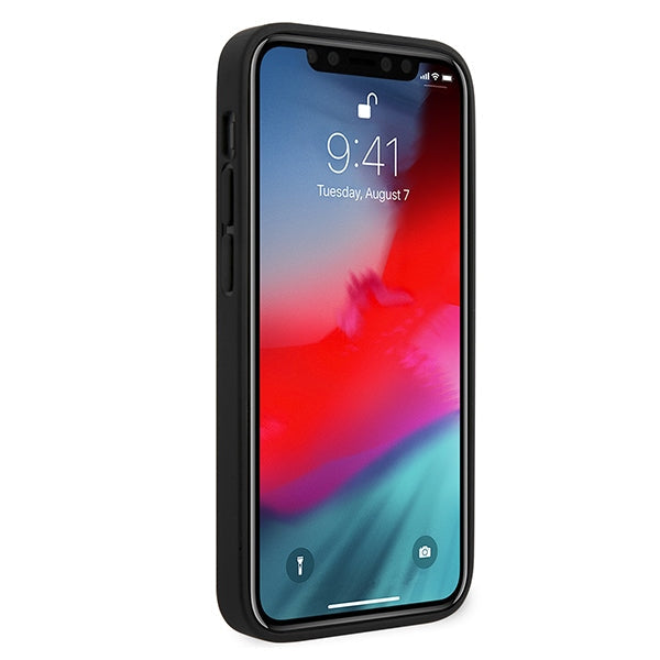 Guess GUHCP12SVSATMLRE iPhone 12 mini 5.4’’ red/red hardcase Saffiano - Cell phone cases and covers<<<HurtelXML