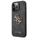 Guess GUHCP13L4GMGGR iPhone 13 Pro / 13 6.1’’ grey/grey hardcase 4G Big Metal Logo - Cell phone cases