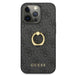 Guess GUHCP13L4GMRGR iPhone 13 Pro / 13 6.1’’ grey/grey hardcase 4G with ring stand - Cell phone cases