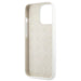 Guess GUHCP13LLS4GGWH iPhone 13 Pro / 13 6,1’’ biały/white hard case Silicone 4G Logo - Cell phone cases