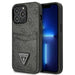 Guess GUHCP13LP4TPK iPhone 13 Pro / 13 6.1’’ black/black hardcase 4G Triangle Logo Cardslot - Cell phone cases
