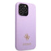 Guess GUHCP13LPS4MU iPhone 13 Pro / 13 6.1’’ purple/purple hardcase Saffiano 4G Small Metal Logo - Cell phone cases