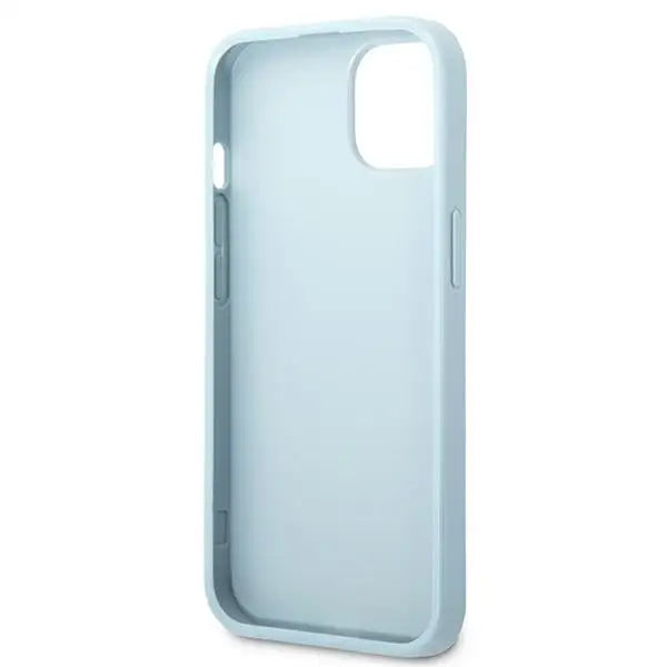 Guess GUHCP13MPS4MB iPhone 13 6.1’’ blue/blue hardcase Saffiano 4G Small Metal Logo - Cell phone cases