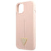 Guess GUHCP13MSLTGP iPhone 13 6.1’’ pink/pink hardcase Silicone Triangle - Cell phone cases and covers<<<HurtelXML