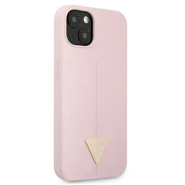 Guess GUHCP13MSLTGU iPhone 13 6.1’’ purple/purple hardcase Silicone Triangle - Cell phone cases and covers<<<HurtelXML