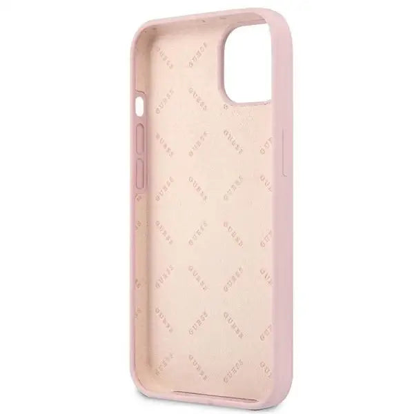 Guess GUHCP13MSLTGU iPhone 13 6.1’’ purple/purple hardcase Silicone Triangle - Cell phone cases and covers<<<HurtelXML