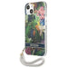 Guess GUHCP13SHFLSB iPhone 13 mini 5.4’’ blue/blue hardcase Flower Strap - Cell phone cases and covers<<<HurtelXML