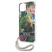 Guess GUHCP13SHFLSB iPhone 13 mini 5.4’’ blue/blue hardcase Flower Strap - Cell phone cases and covers<<<HurtelXML