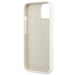 Guess GUHCP13SLS4GGWH iPhone 13 mini 5.4’’ white/white hard case Silicone 4G Logo - Cell phone cases