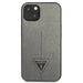 Guess GUHCP13SPSATLG iPhone 13 mini 5,4 ’silver / silver hardcase SaffianoTriangle Logo - Cell phone cases
