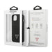 Guess GUHCP13SPSATPK iPhone 13 mini 5,4 ’black / black hardcase SaffianoTriangle Logo Cardslot - Cell phone cases