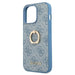 Guess GUHCP13X4GMRBL iPhone 13 Pro Max 6,7’’ niebieski/blue hardcase 4G with ring stand - Cell phone cases