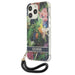 Guess GUHCP13XHFLSB iPhone 13 Pro Max 6.7’’ blue/blue hardcase Flower Strap - Cell phone cases and covers<<<HurtelXML