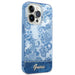 Guess GUHCP14LHGPLHB iPhone 14 Pro 6.1’’ blue/blue hardcase Porcelain Collection - Cell phone cases