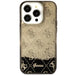 Guess GUHCP14LLC4PSGK iPhone 14 Pro 6.1’’ black/black hardcase Liquid Glitter 4G Transculent - Cell phone cases