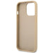Guess GUHCP14LPSATLE iPhone 14 Pro 6,1 ’beige / beige hardcase SaffianoTriangle Logo - Cell phone cases