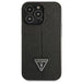 Guess GUHCP14LPSATLK iPhone 14 Pro 6.1’’ black/black hardcase SaffianoTriangle Logo - Cell phone cases