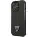 Guess GUHCP14LPSATLK iPhone 14 Pro 6.1’’ black/black hardcase SaffianoTriangle Logo - Cell phone cases
