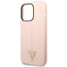 Guess GUHCP14LSLTGP iPhone 14 Pro 6.1’’ pink/pink hardcase Silicone Triangle - Cell phone cases and covers<<<HurtelXML