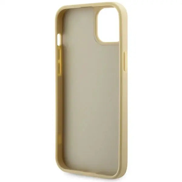Guess GUHCP14MHDGTPD iPhone 14 Plus 6.7’’ gold/gold hardcase Rhinestone Triangle - Cell phone cases