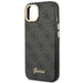 Guess GUHCP14MHG4SHK iPhone 14 Plus 6.7 ’black / black hard case 4G Vintage Gold Logo - Cell phone cases