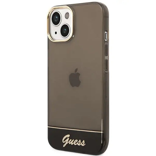 Guess GUHCP14MHGCOK iPhone 14 Plus 6.7 ’black / black hardcase Translucent - Cell phone cases and covers<<<HurtelXML