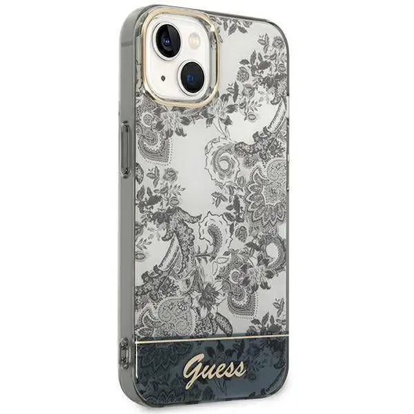 Guess GUHCP14MHGPLHG iPhone 14 Plus 6.7 ’gray / gray hardcase Porcelain Collection - Cell phone cases