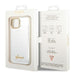 Guess GUHCP14SHGCRHS iPhone 14 6.1 ’silver / silver hardcase Croco Collection - Cell phone cases and covers<<<HurtelXML